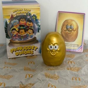 McDonald’s Kerwin Frost McNugget Buddies Gold Legendary Nugget